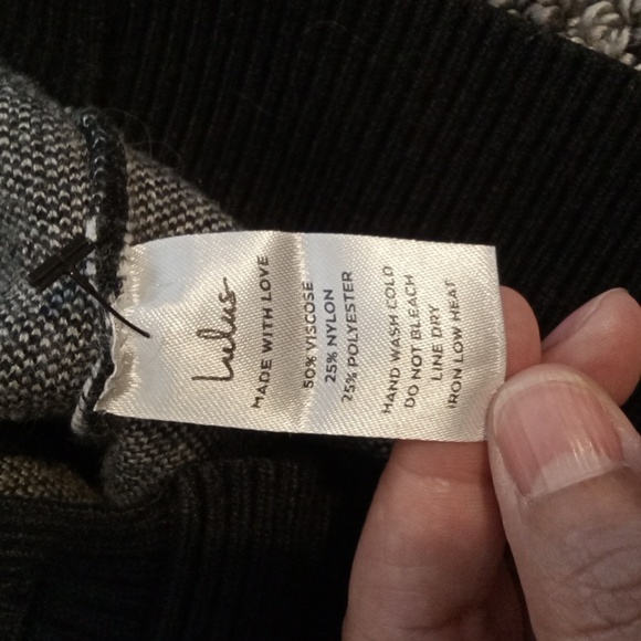 Lulus Mod Moment Black Knit Cropped Cardigan Sweater Size Xs - Picture 6 of 9